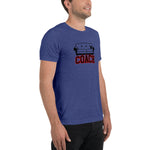 Sofa-Coach - Triblend T-Shirt - Red Block