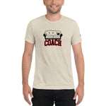 Sofa-Coach - Triblend T-Shirt - Red Block
