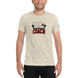 Sofa-Coach - Triblend T-Shirt - Red Block