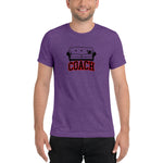 Sofa-Coach - Triblend T-Shirt - Red Block