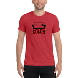 Sofa-Coach - Triblend T-Shirt - Red Block
