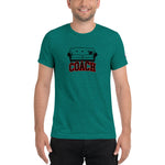 Sofa-Coach - Triblend T-Shirt - Red Block