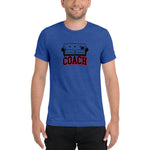 Sofa-Coach - Triblend T-Shirt - Red Block