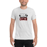 Sofa-Coach - Triblend T-Shirt - Red Block