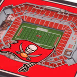 YouTheFan - 3D-StadiumView Untersetzer - 2x Set - Tampa Bay Bucs Stadion - NFL Shop - AMERICAN FOOTBALL-KING